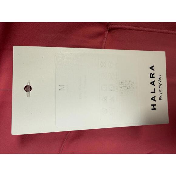 NWT Halara Women's Pink Yoga Flare Leggings with Scrunch Back Detail Size M - Picture 7 of 7